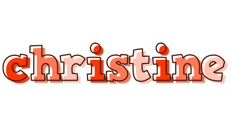 Christine paint logo
