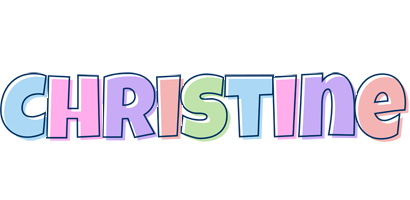 Christine pastel logo