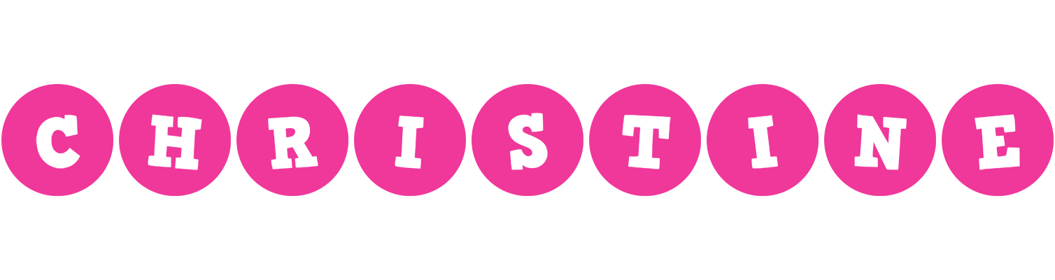 Christine poker logo