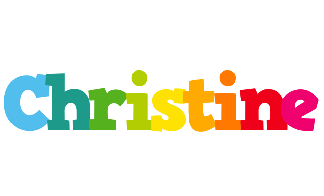 Christine rainbows logo