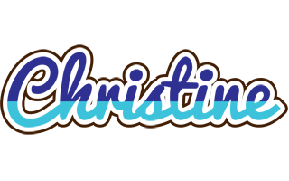 Christine raining logo