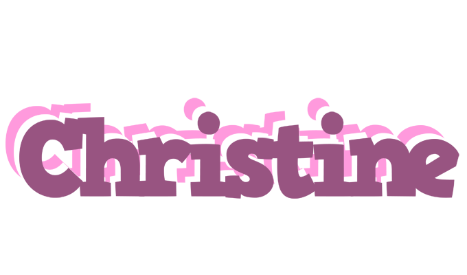 Christine relaxing logo