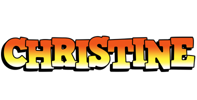Christine sunset logo