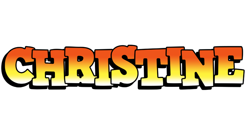 Christine sunset logo