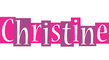 Christine whine logo