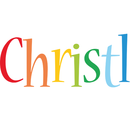 Christl birthday logo