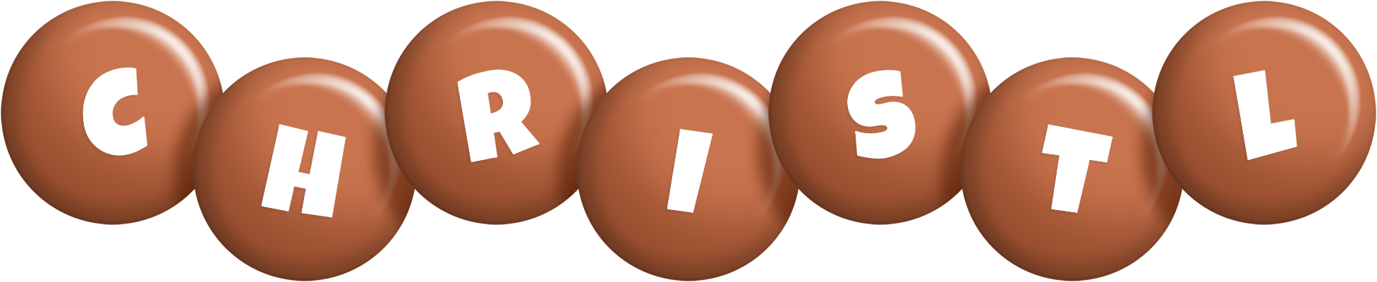 Christl candy-brown logo