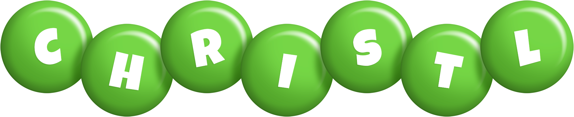 Christl candy-green logo