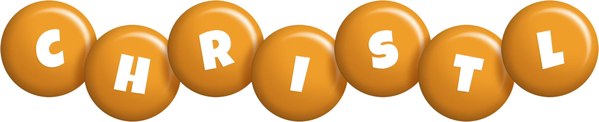 Christl candy-orange logo