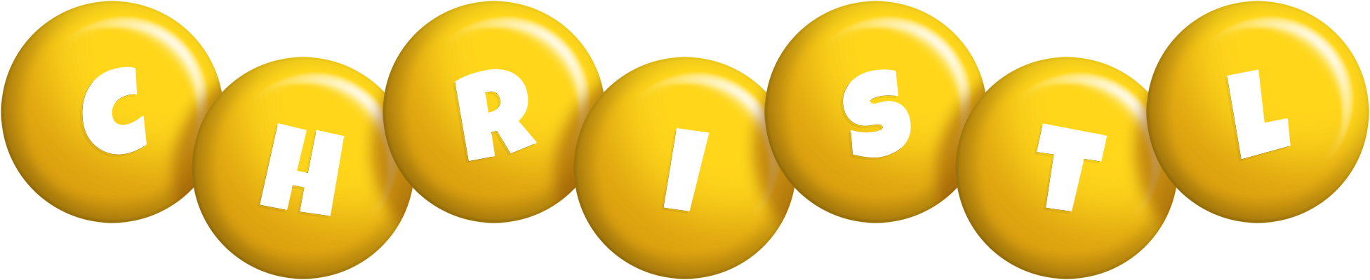 Christl candy-yellow logo