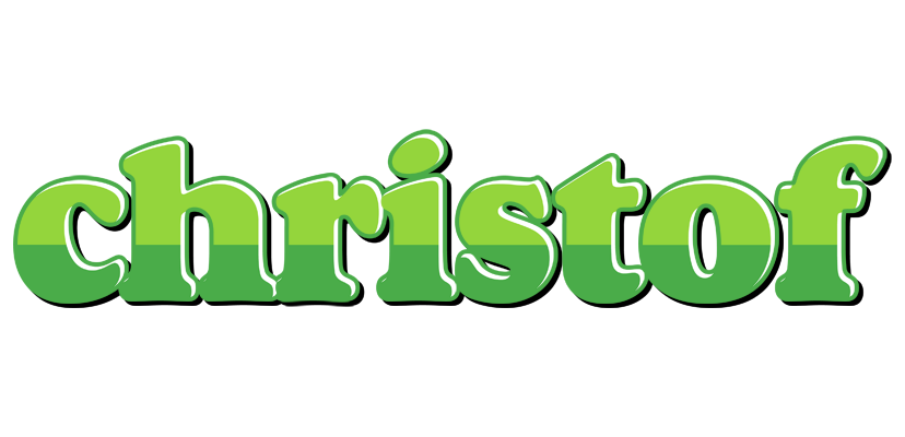 Christof apple logo
