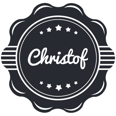 Christof badge logo