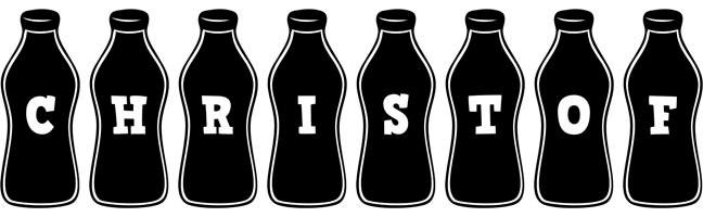 Christof bottle logo