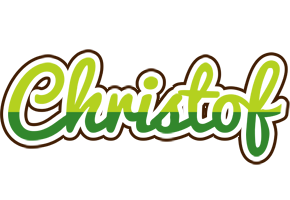 Christof golfing logo