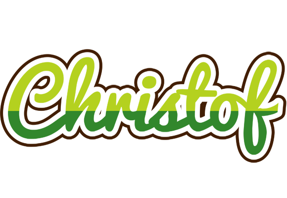 Christof golfing logo