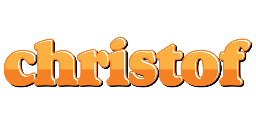 Christof orange logo
