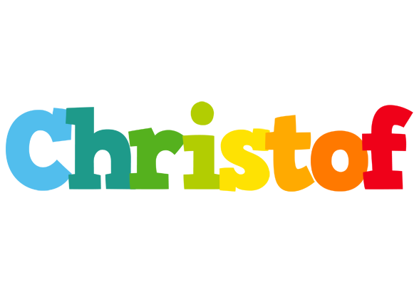 Christof rainbows logo