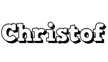 Christof snowing logo