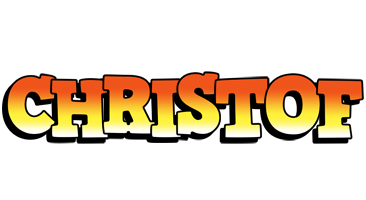 Christof sunset logo