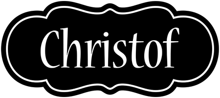 Christof welcome logo