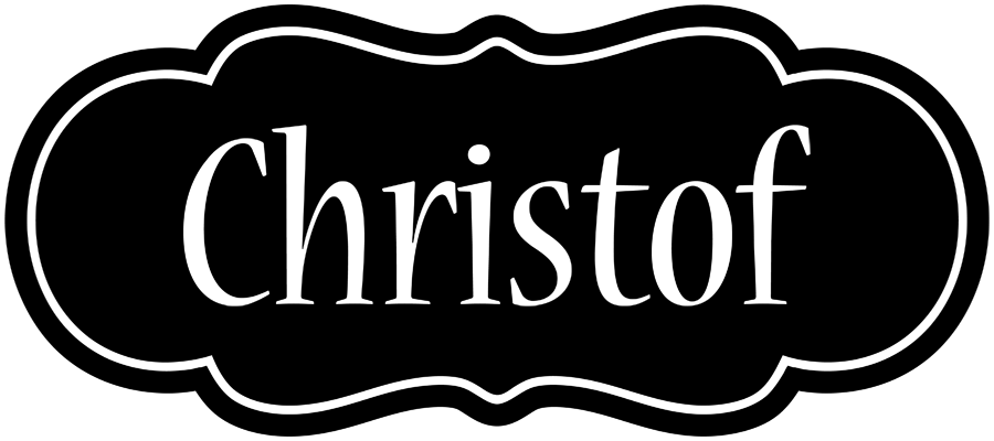 Christof welcome logo