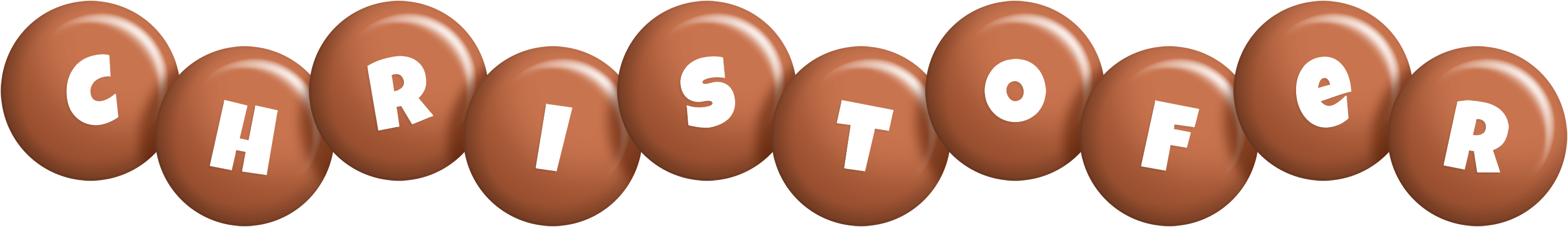 Christofer candy-brown logo