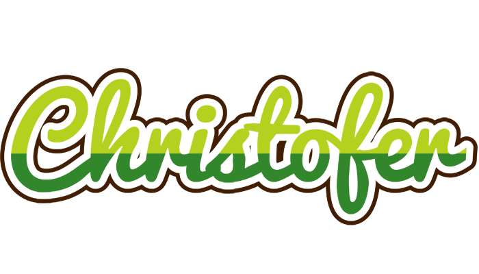 Christofer golfing logo