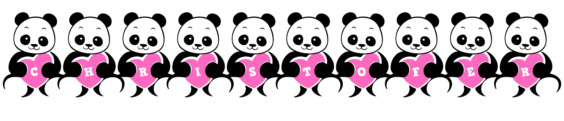 Christofer love-panda logo