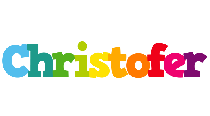 Christofer rainbows logo