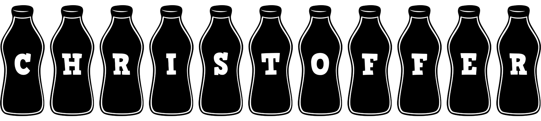 Christoffer bottle logo