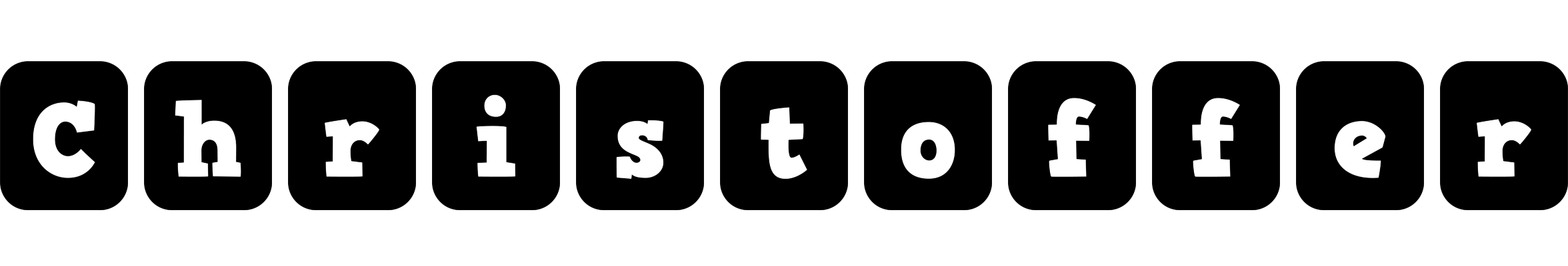 Christoffer box logo