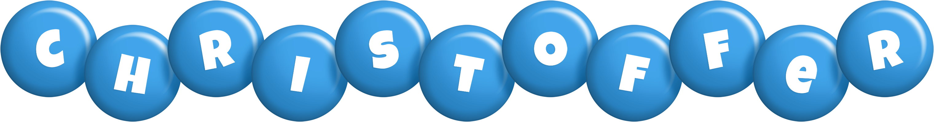 Christoffer candy-blue logo