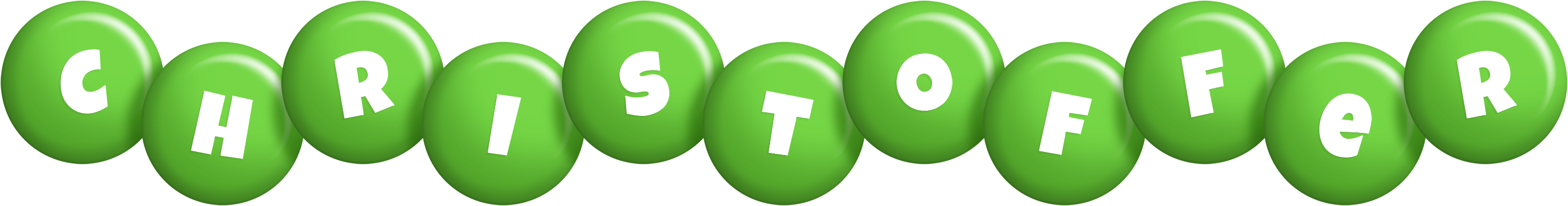 Christoffer candy-green logo