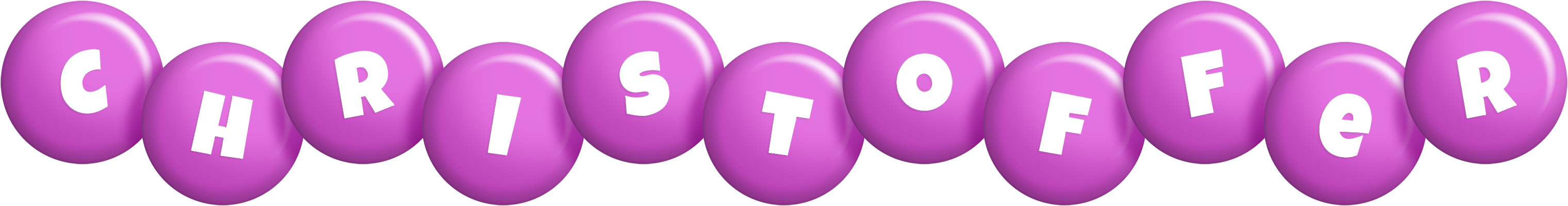 Christoffer candy-purple logo