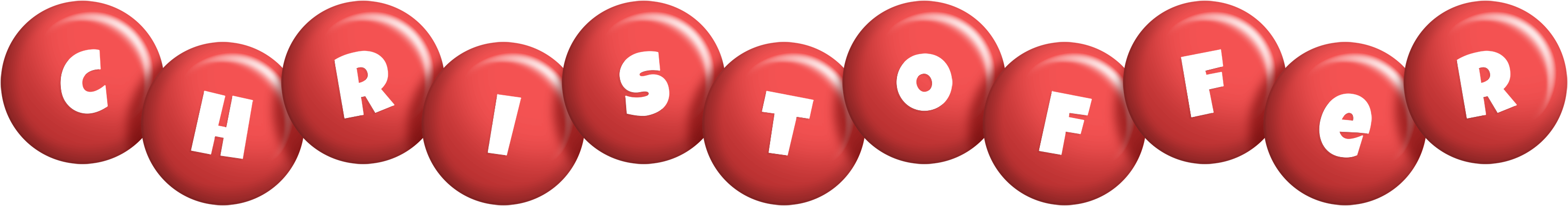 Christoffer candy-red logo