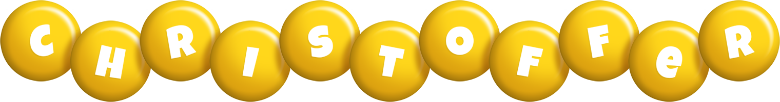 Christoffer candy-yellow logo