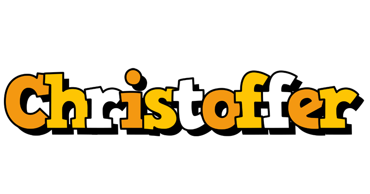 Christoffer cartoon logo