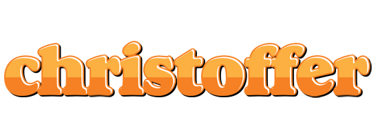 Christoffer orange logo