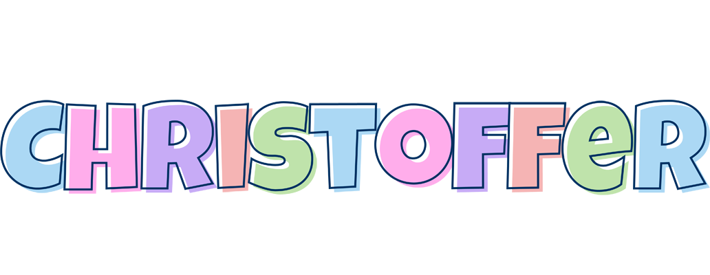 Christoffer pastel logo
