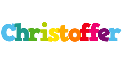 Christoffer rainbows logo