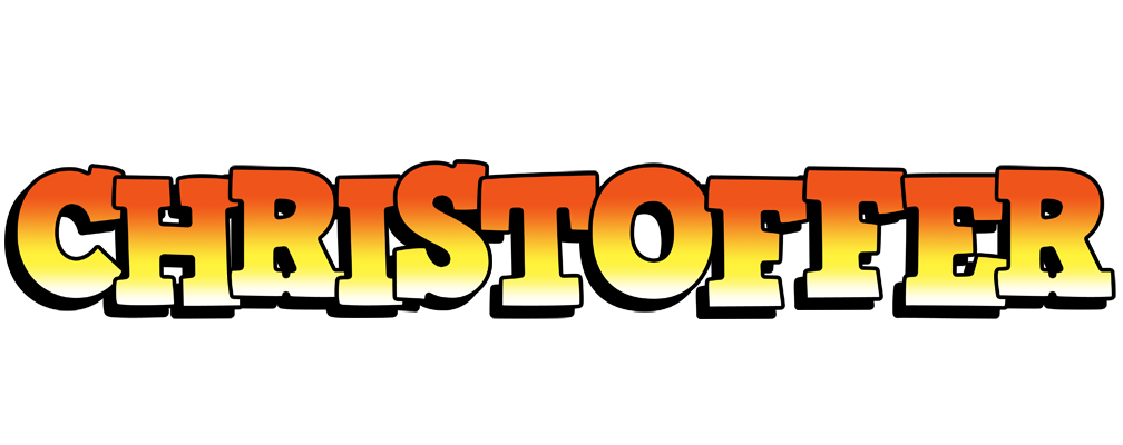 Christoffer sunset logo