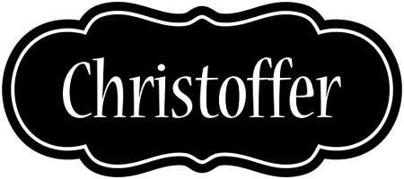 Christoffer welcome logo