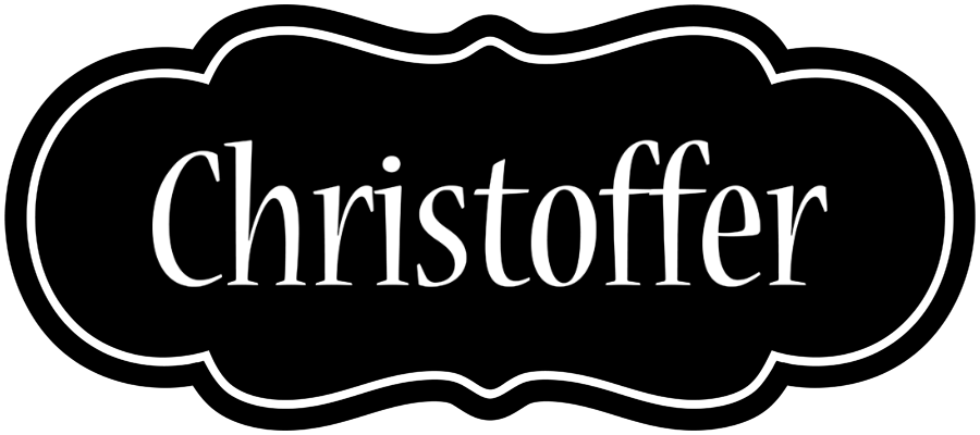 Christoffer welcome logo