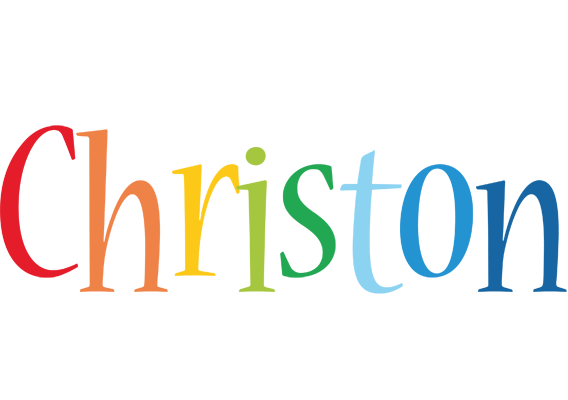 Christon birthday logo