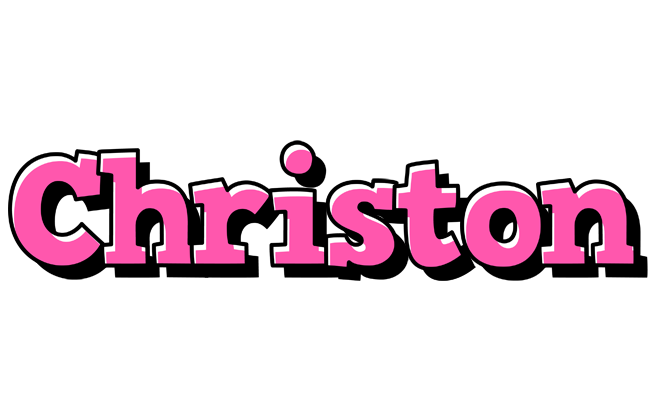 Christon girlish logo
