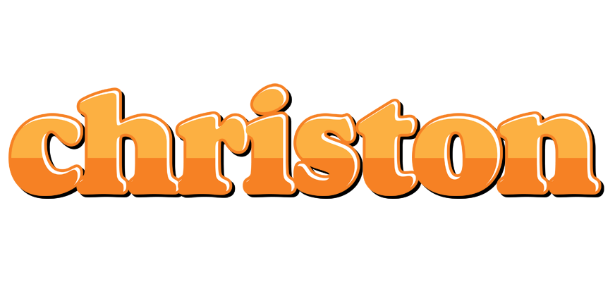 Christon orange logo