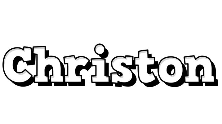 Christon snowing logo