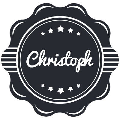 Christoph badge logo