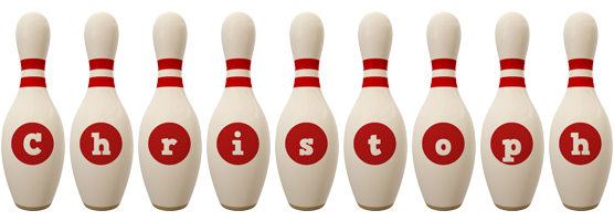 Christoph bowling-pin logo