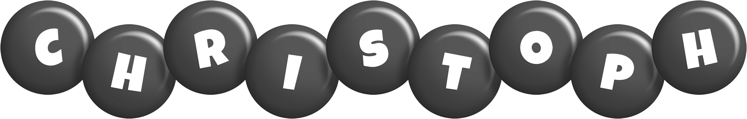 Christoph candy-black logo